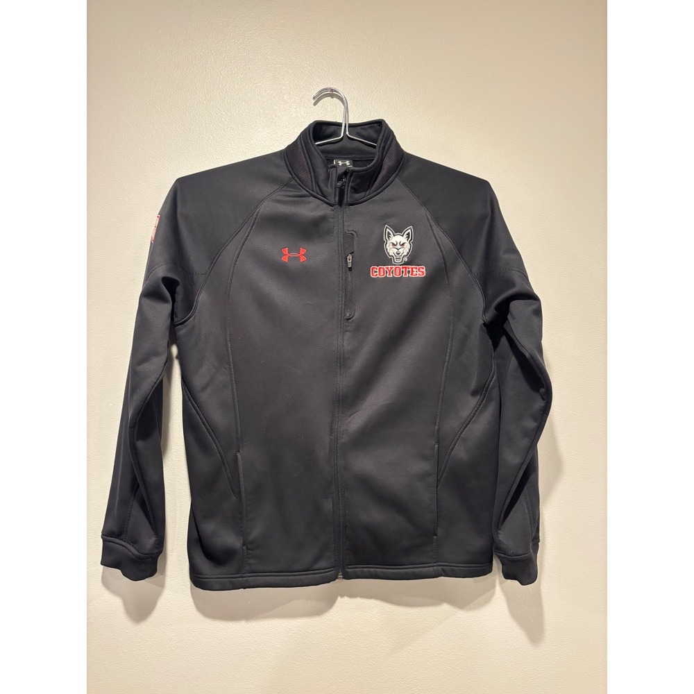 Under Armour USD Coyotes South Dakota Track Jacket Black XL Full Zip Fleece